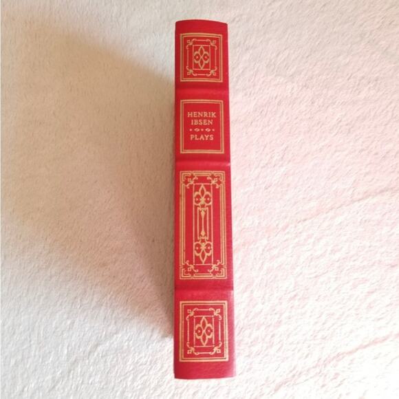 Vintage 1979 Henrik Ibsen Plays Hardback Book, Franklin Library, Four Plays, - Picture 4 of 4